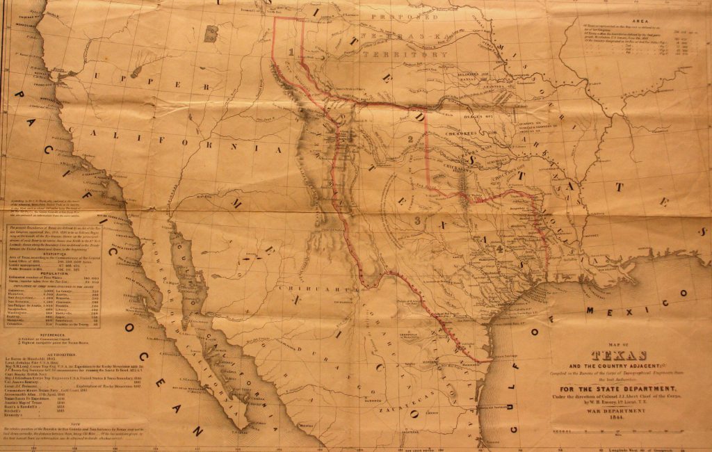 William H. Emory Cartography Yana & Marty Davis Map Collection